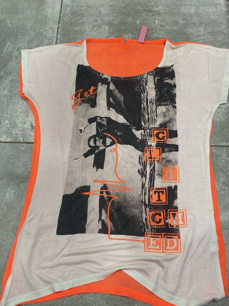 Graphic Print Casual T-shirt