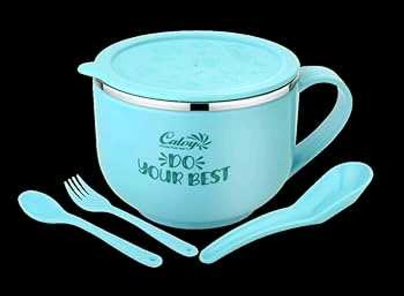 Calvy Stainless Steel Soup Noodles Bowl