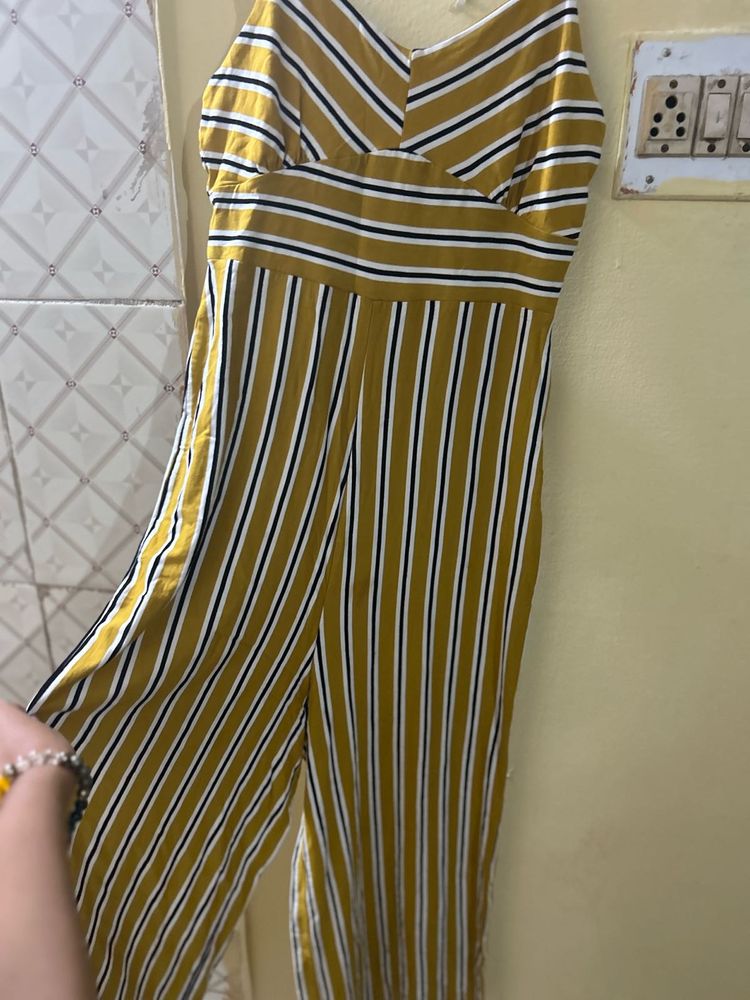 Striped Jumpsuit
