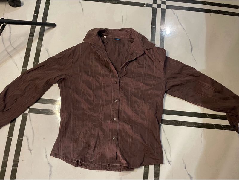 Women Brown Shirt