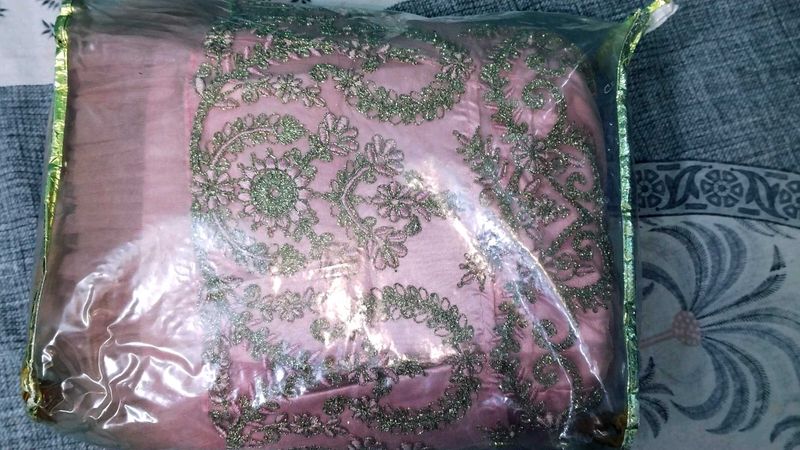 Embroidered Pink Lehenga For Women