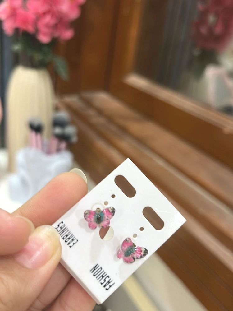Butterfly Stud Earrings