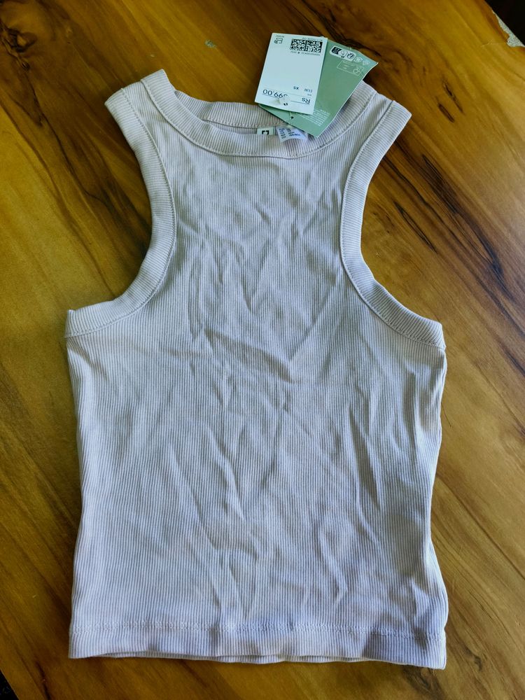 H&amp;M Baby Pink Tank Top