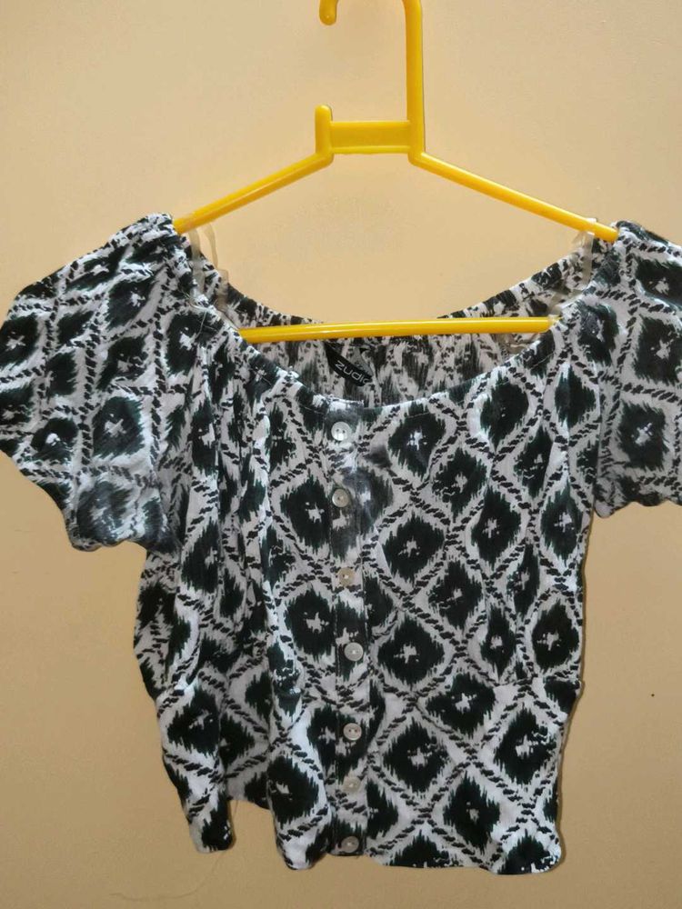Zucker Cropped Top