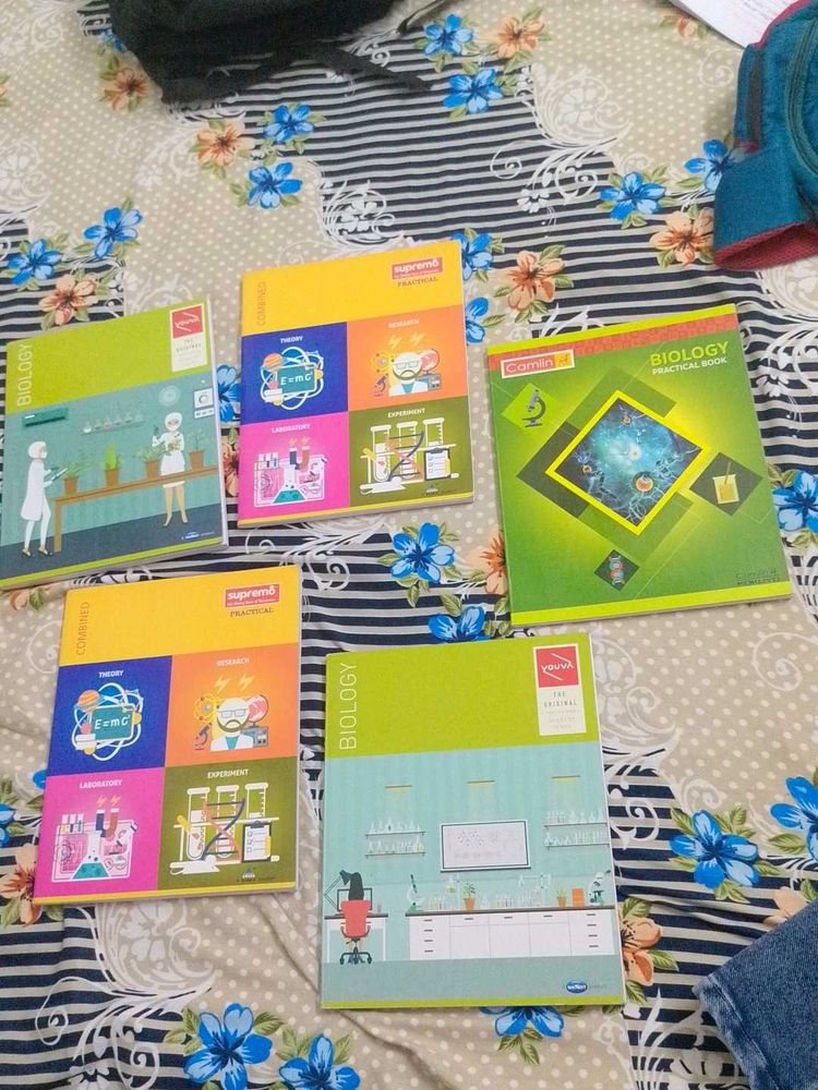 Science Practical Notebook 5 Combo