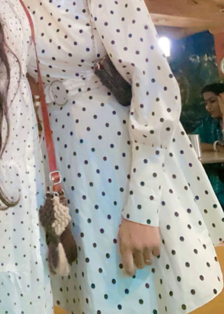 Polka Dot Mini Dress URBANIC