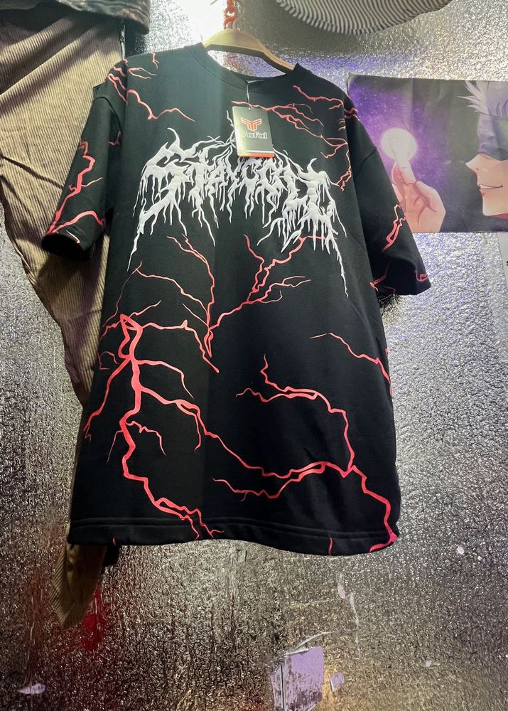 Graphic Lightning Bolt Tee