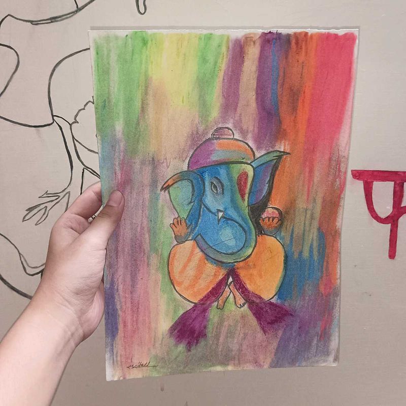 Ganesh Ji Painting