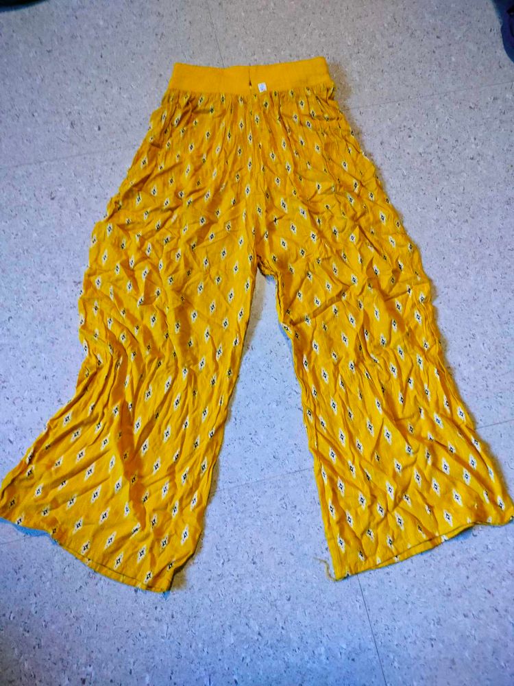 Combo Of 2 Pallazo,One Patiala Pant,One Kurta