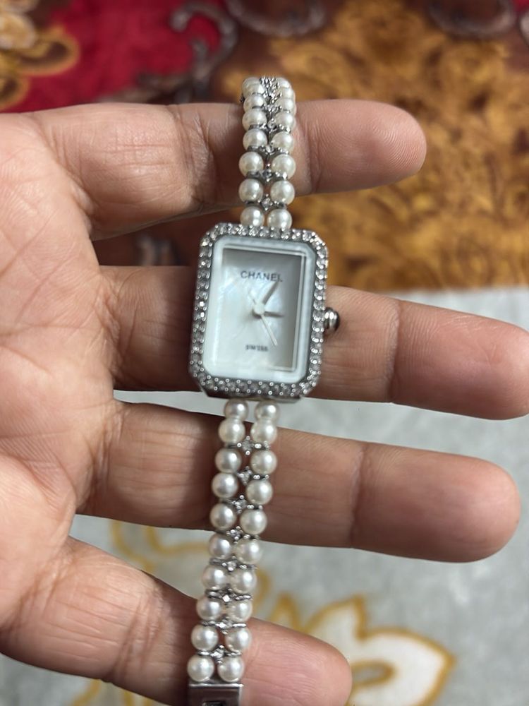 Chanel Pearl Bracelet Watch