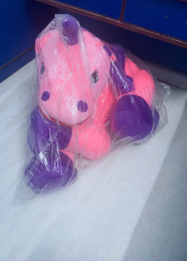 Pink &amp; Purple Plush Unicorn
