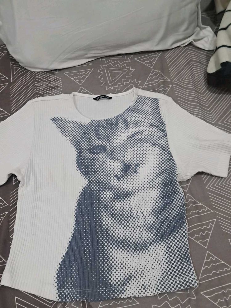 Cool Cat Graphic Tee