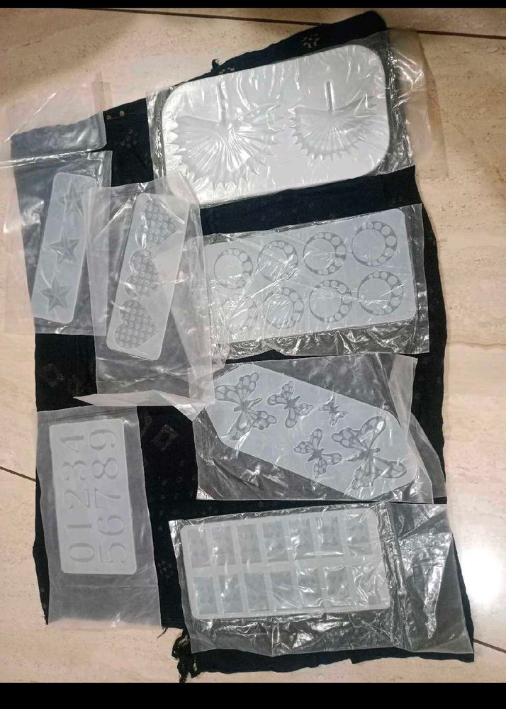 Silicone Resin Molds - Variety Pack