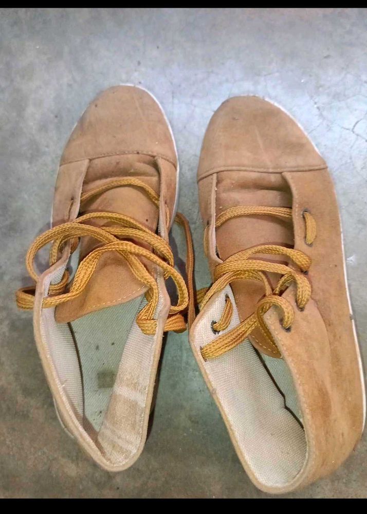 Tan Casual Sneakers