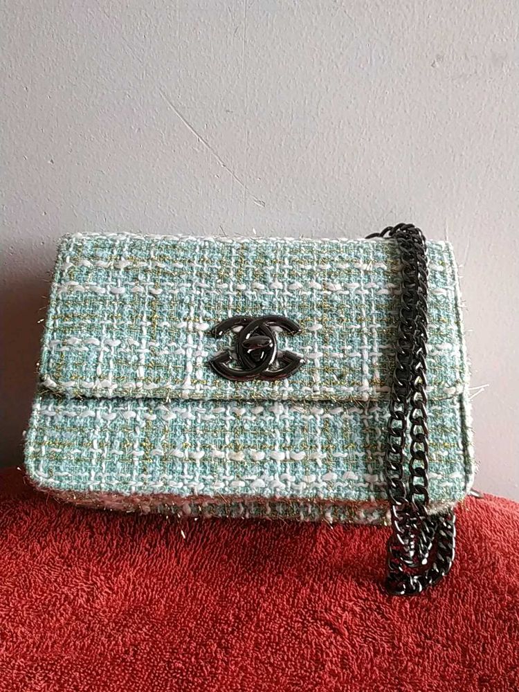 Vintage Chanel Tweed Mini Bag Dupe
