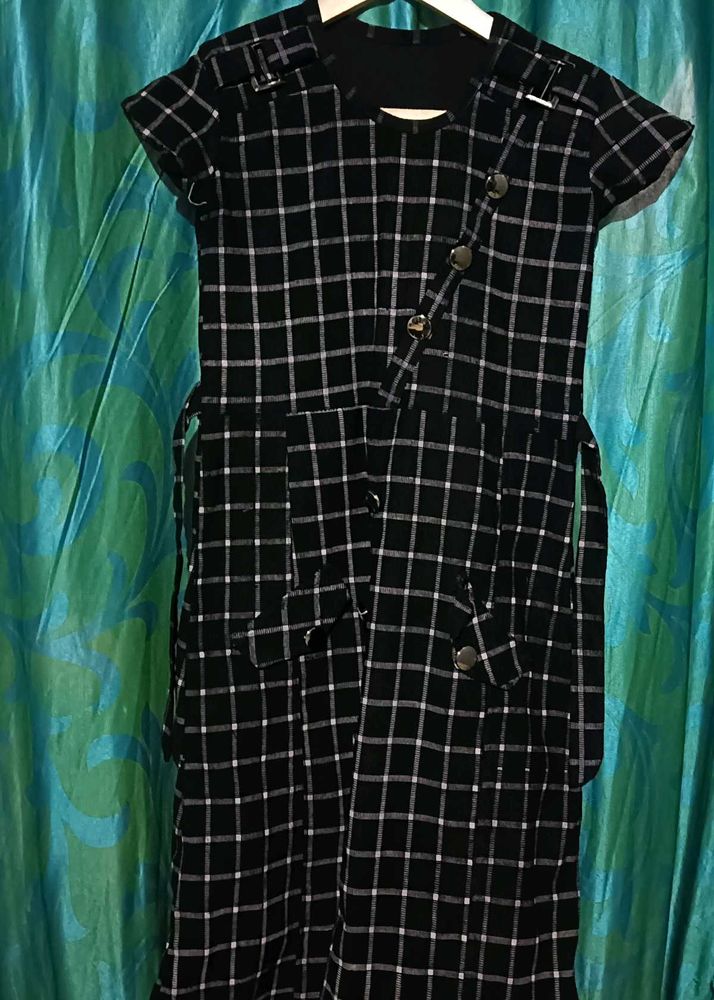 Black Dress With Belt