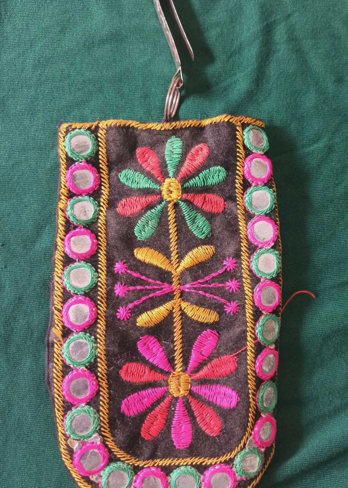 Embroidered Pouch