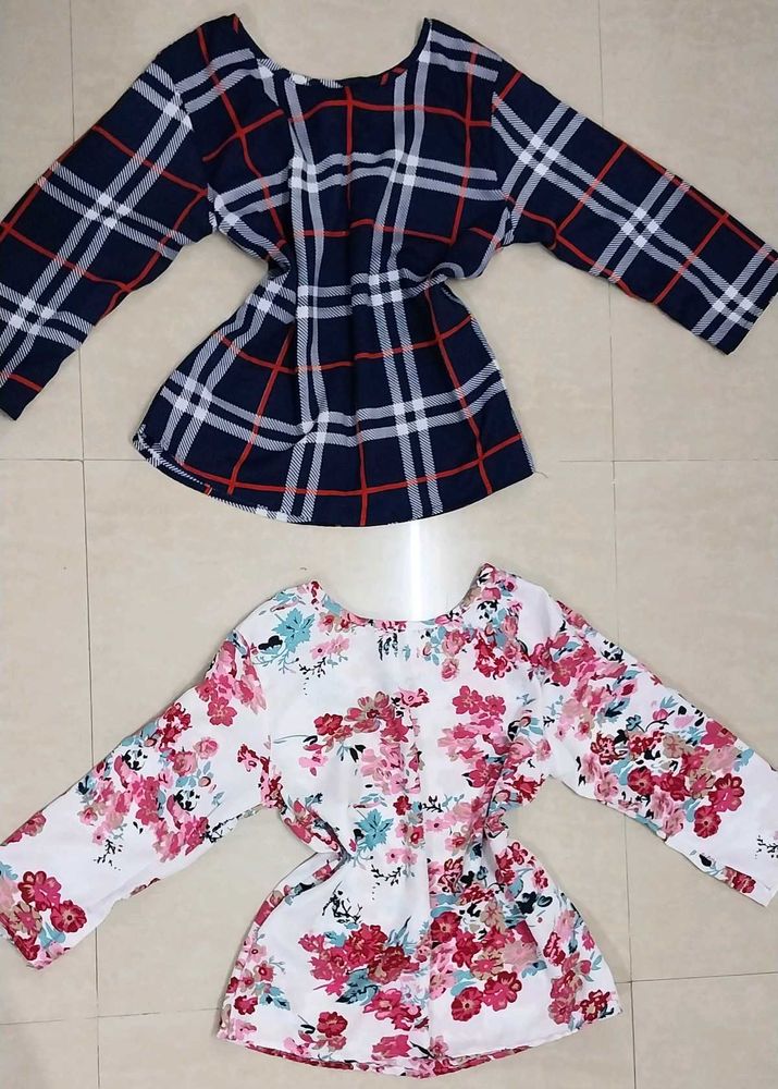 ❤️Combo Of 2 Pretty Tops For Women