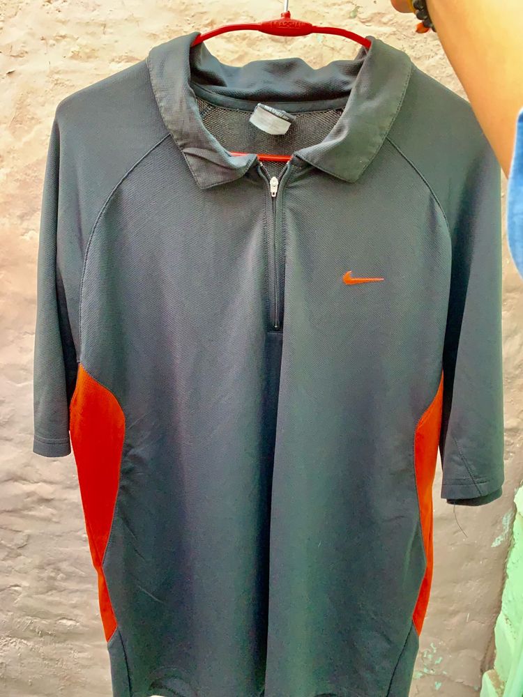 Orignal Nike Grey Polo T-Shirt