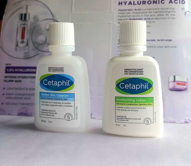 Cetaphil Gentle Skin Cleanser &amp; Moisturizing Lotio