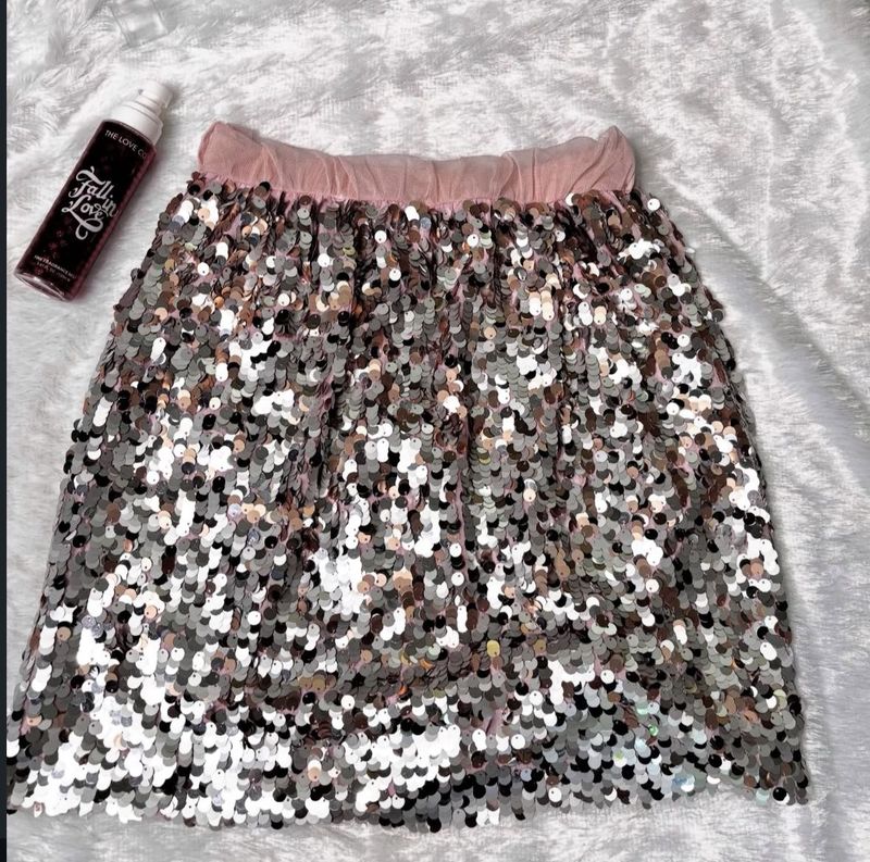 Ibiza Sequin Mini Skirt
