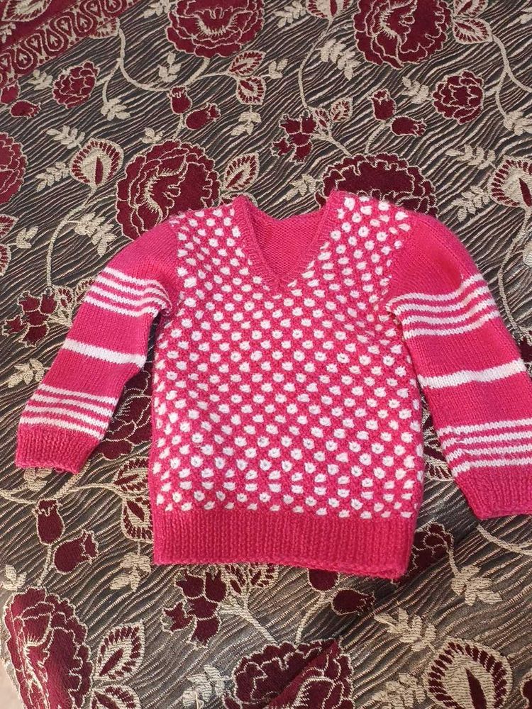 Handmade Woolen Sweater On Sale