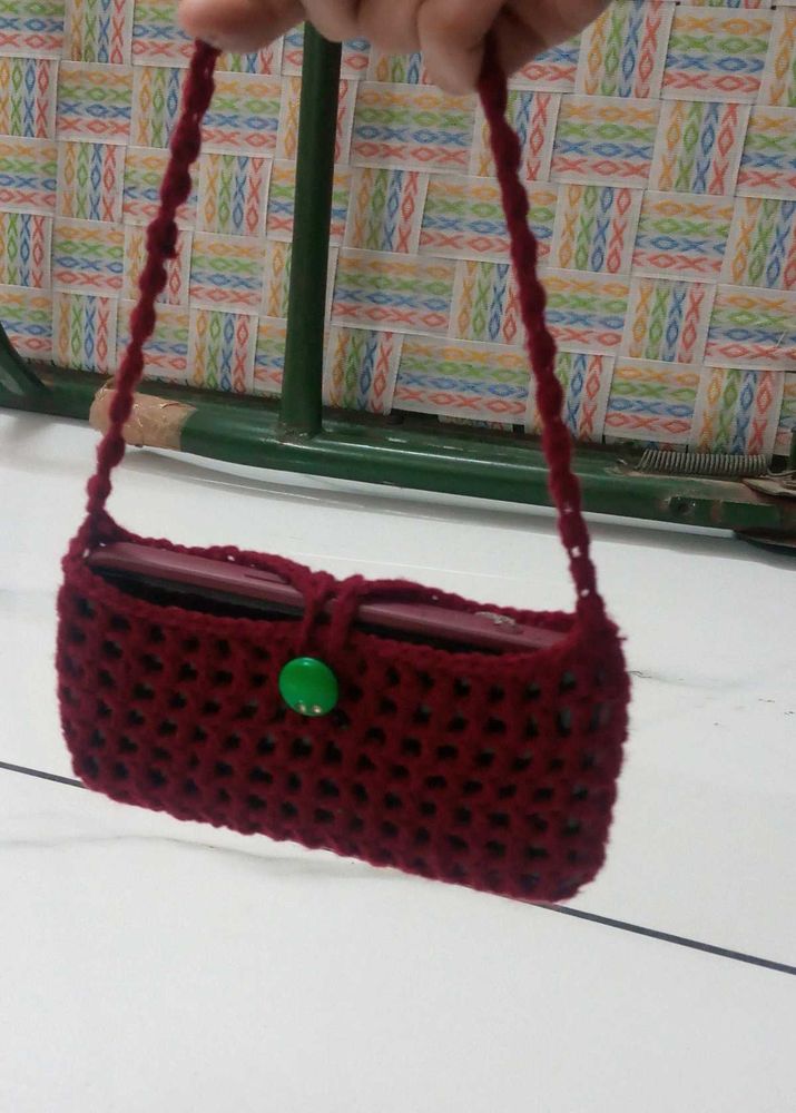 Crochet Phone Bag