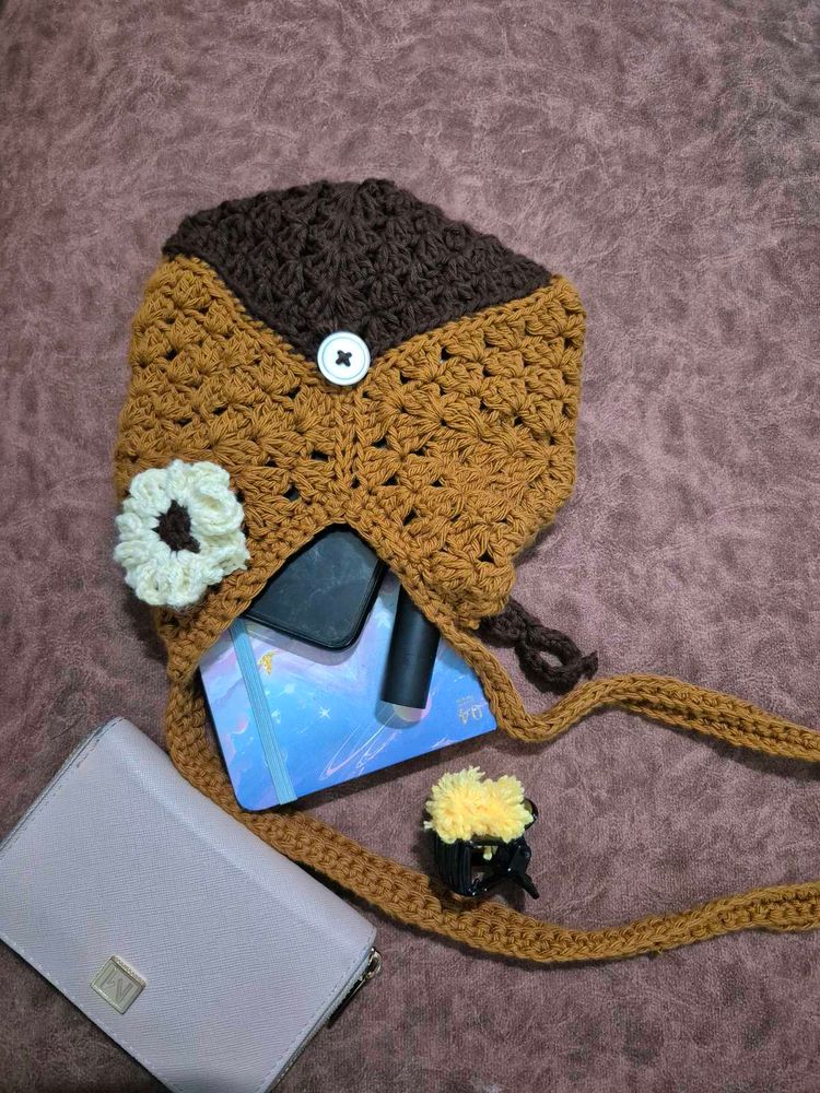 Crochet Sling Bag
