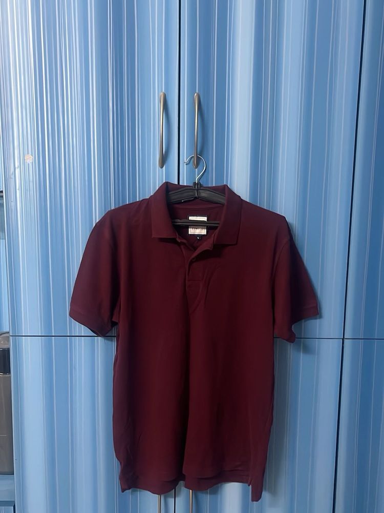 Maroon Polo Shirt- L Size