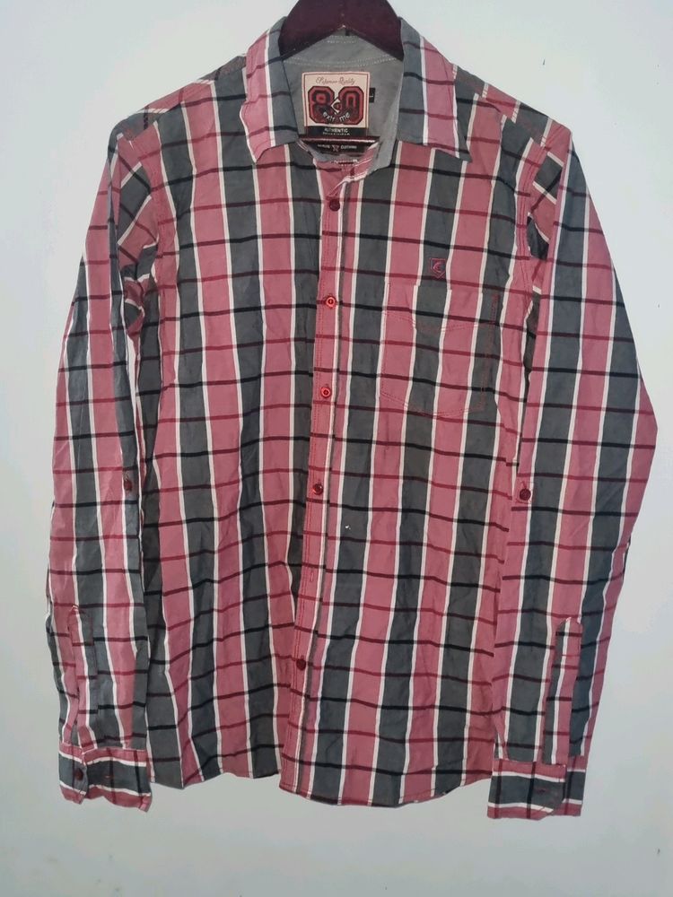 Checks Pattern Shirt For Men