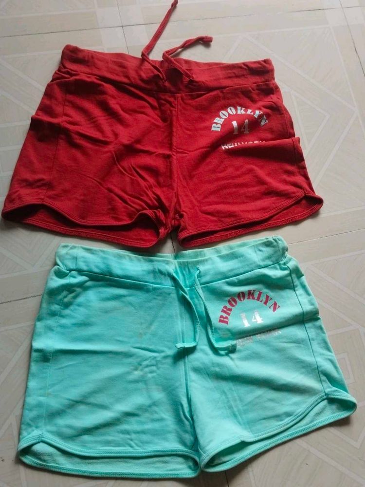 Set Of 2 Shorts