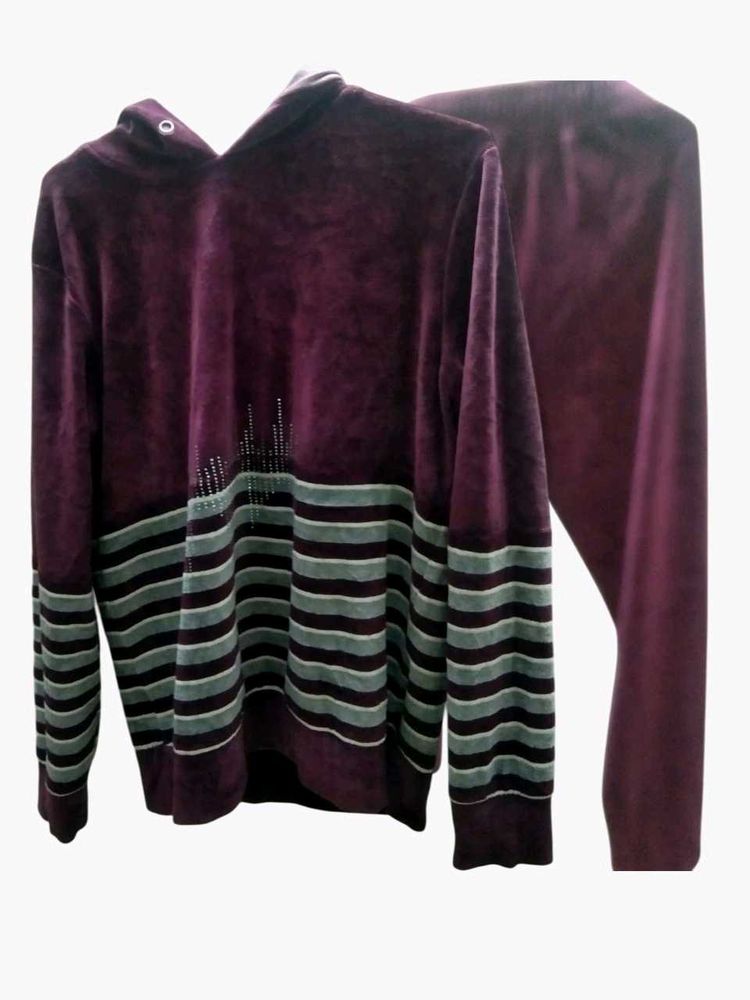 Velvet Nightsuit Xl Size