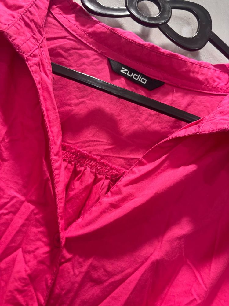 Pink Zudio collar dress