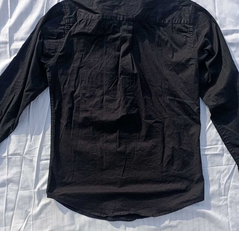 Classic Black Long Sleeve Shirt