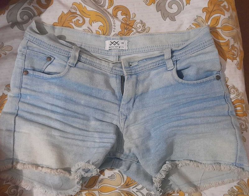 Ripped  Mini Shorts