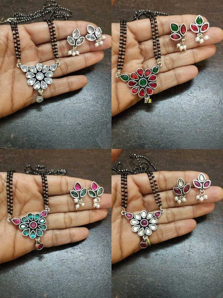 Mangalsutra &amp; Earring Set