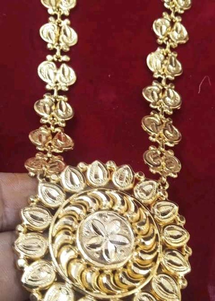 Gold Long Haram With  Box