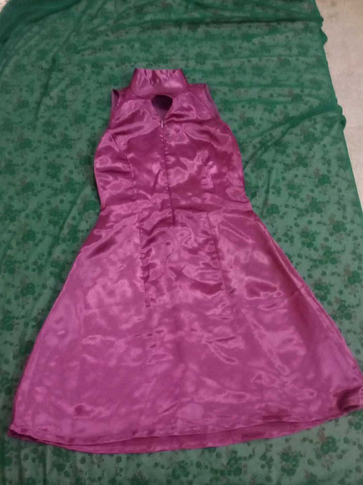 Elegant Purple Dress