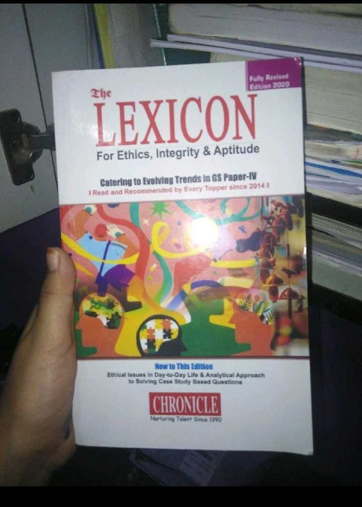 The Lexicon - Ethics, Integrity, Aptitude