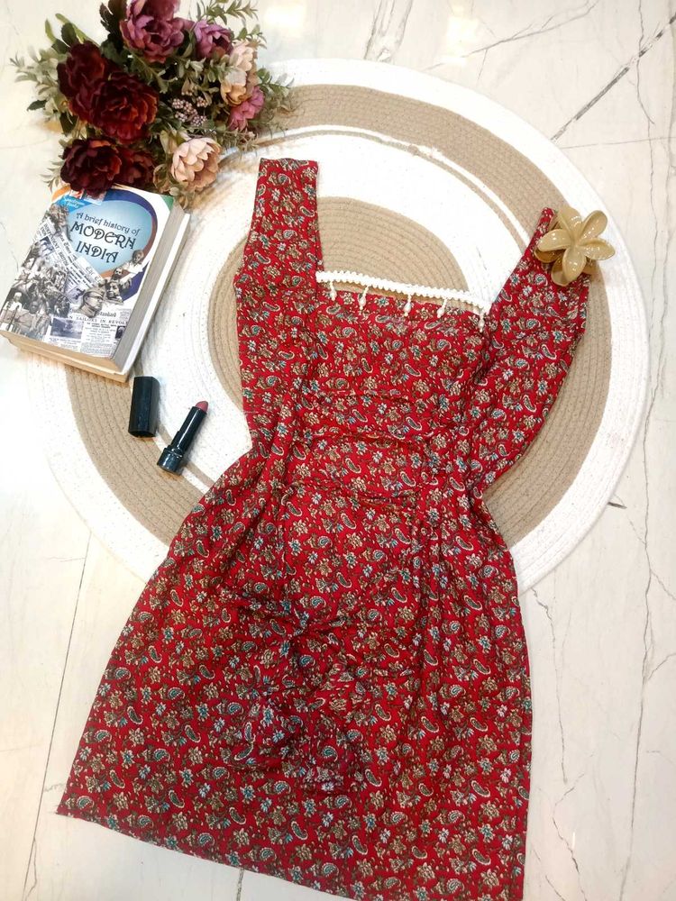 🆕 Festival Wear Corset Back Lace Short Kurta ✨🎀