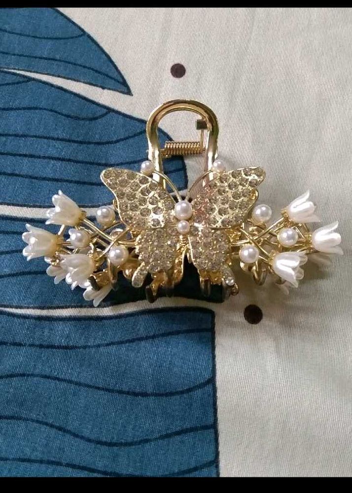 Butterfly Hair Claw Clip