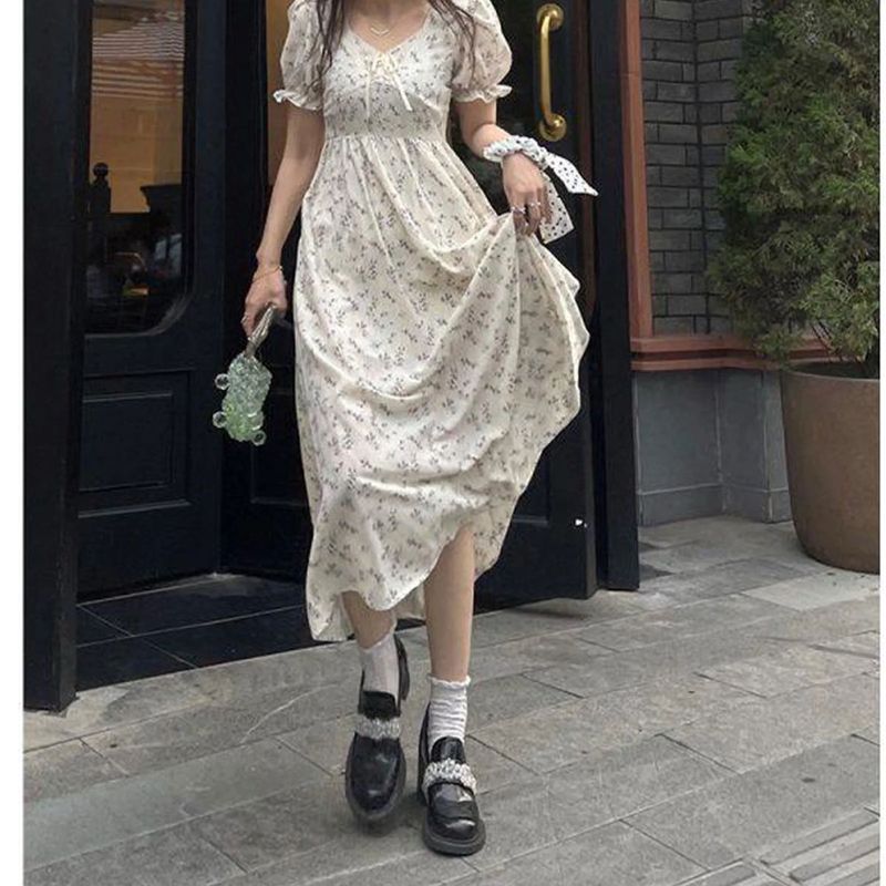 Floral Print Maxi Dress