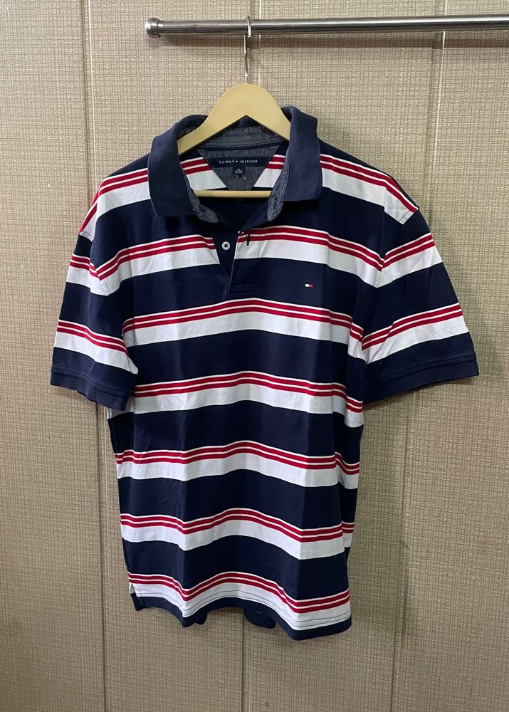 Tommy Hilfiger Striped Polo