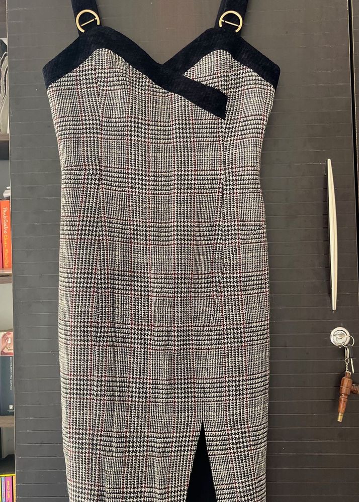 Beautiful Tweed Strap Dress