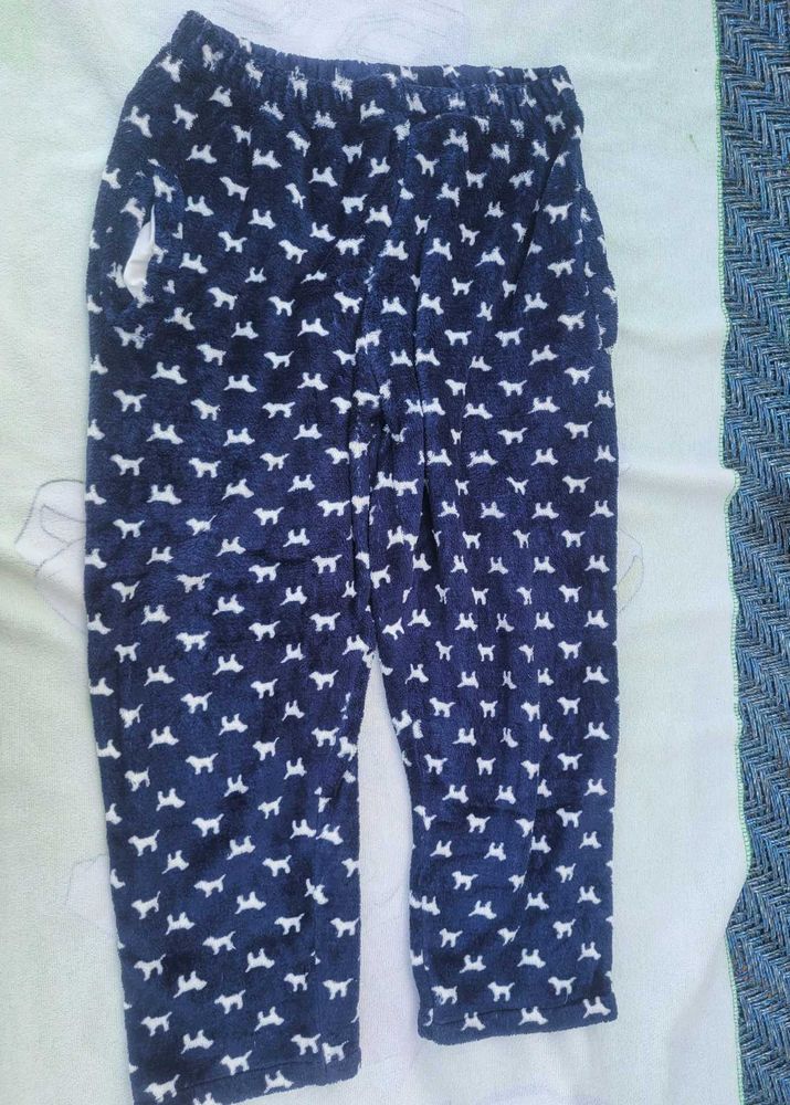 ladies fleece daily wear lowar