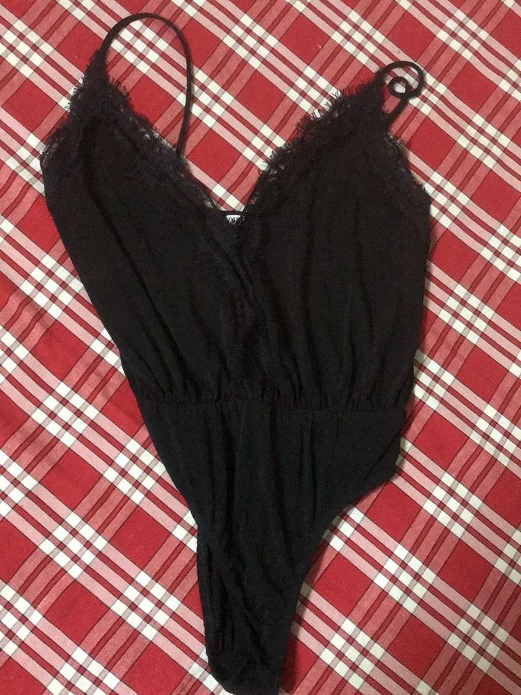 Zara Black Bodysuit