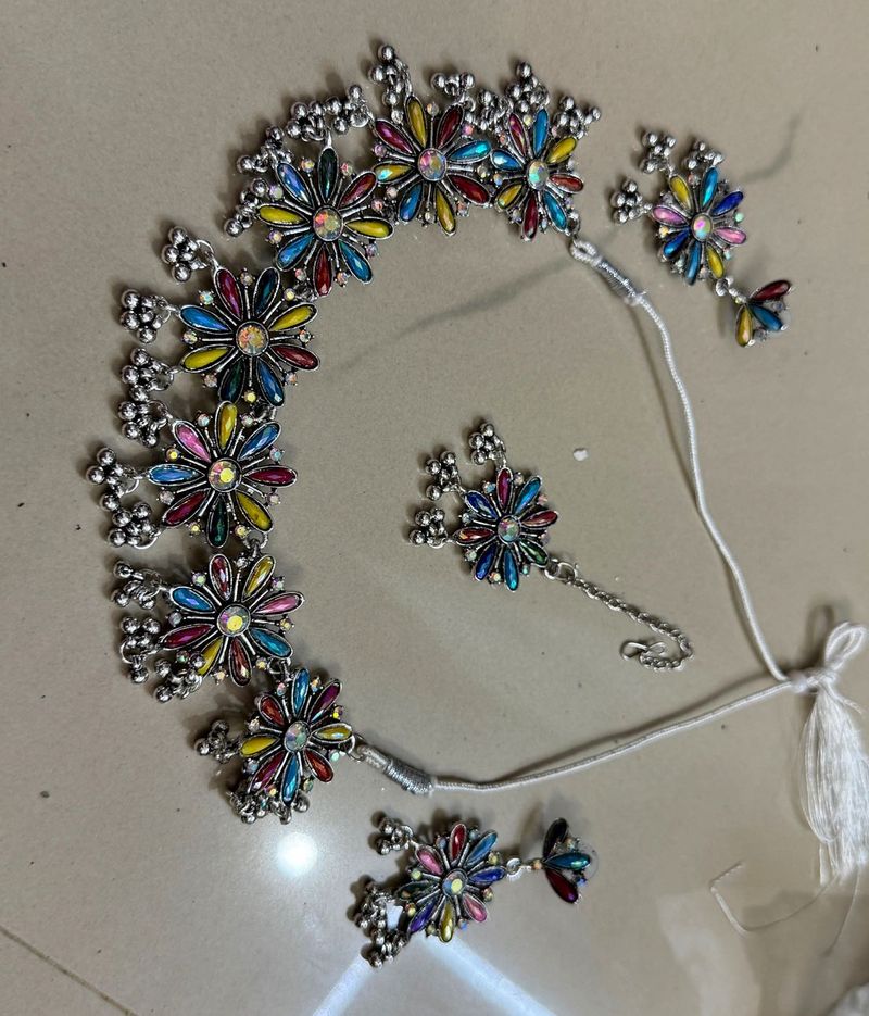 Colorful Flower Jewelry Set💞