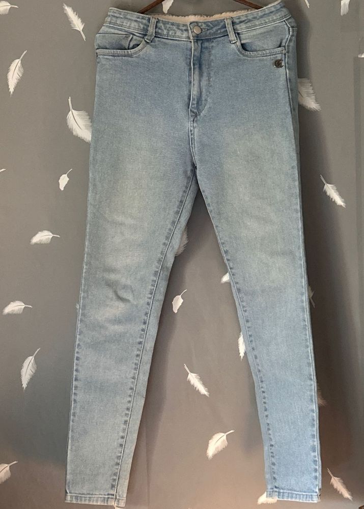 Light Wash Denim Jeans