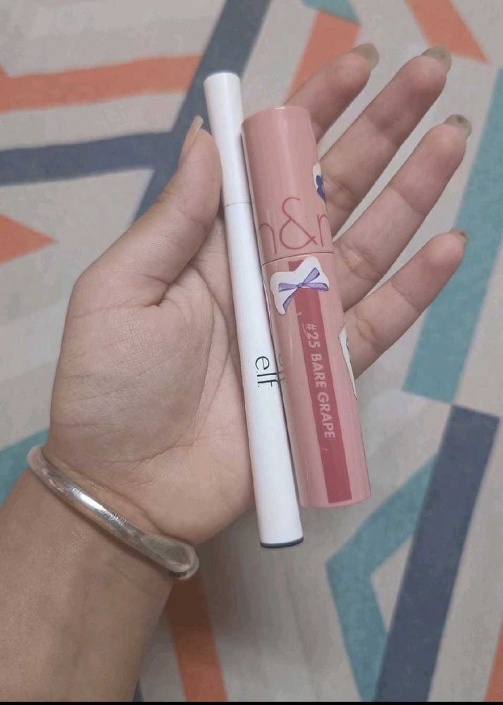 Elf Eyeliner and Romans Liptint