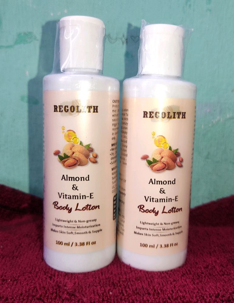 Pack Of 2-Almond &amp; Vit-E Body Lotion